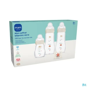 Mam coffret biberons verre | Aesiel