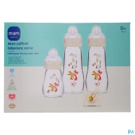 Mam coffret biberons verre | Aesiel