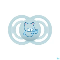 Mam sucette perfect animaux +18m silicone x2 | Aesiel