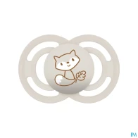 Mam sucette perfect animaux +18m silicone x2 | Aesiel