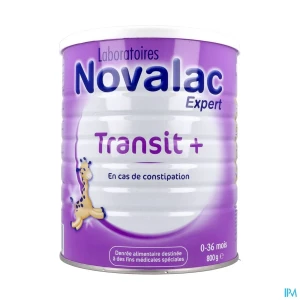 Novalac transit+ 0/36mois poudre 800g | Aesiel