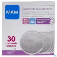 Mam coussinets d'allaitement x30 | Aesiel