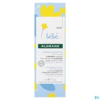 Klorane bebe crème nutritive peaux sèches cold cream 40ml | Aesiel