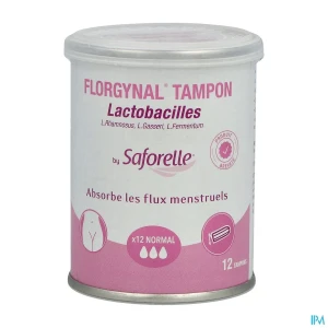 Florgynal tampon normal boite de 12 tampon sans applicateur | Aesiel