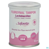 Florgynal tampon normal boite de 12 tampon sans applicateur | Aesiel