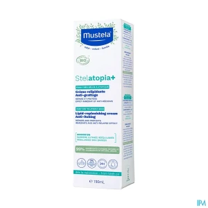 Mustela famille stelatopia+ crème relipidante antigrattage 150ml | Aesiel