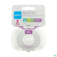 Mam bout de sein taille l silicone bte sterilisation x2 | Aesiel