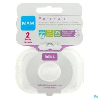 Mam bout de sein taille l silicone bte sterilisation x2 | Aesiel