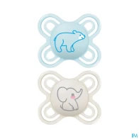 Mam sucette perfect naissance 0/2m silicone x2 | Aesiel