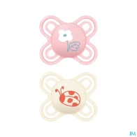 Mam sucette perfect naissance 0/2m silicone x2 | Aesiel
