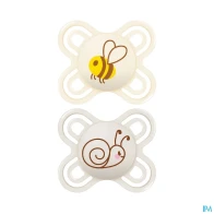 Mam sucette perfect naissance 0/2m silicone x2 | Aesiel