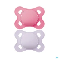 Mam sucette original tendance 2/6m silicone x2 | Aesiel