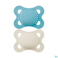Mam sucette original tendance 2/6m silicone x2 | Aesiel