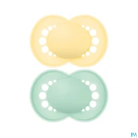 Mam sucette original tendance +6m silicone x2 | Aesiel