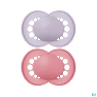 Mam sucette original tendance +6m silicone x2 | Aesiel