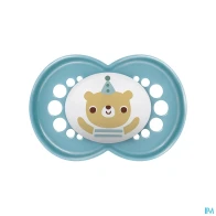 Mam sucette original animaux +18m silicone x2 | Aesiel