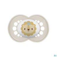 Mam sucette original animaux +18m silicone x2 | Aesiel