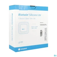 Biatain silicone lite pansement 7cm5 x 7cm5 10 | Aesiel