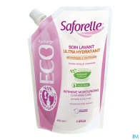 Saforelle soin lavant ultra hydratant eco recharge 400ml | Aesiel