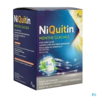 Niquitin menthe glaciale 4mg gommes a macher 100 | Aesiel