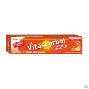 Cooper vitascorbol c1000 comprime effervescent 20 | Aesiel