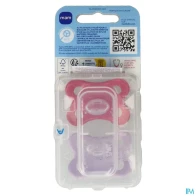 Mam sucette original nature 2/6m silicone x2 | Aesiel