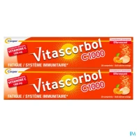 Cooper vitascorbol c1000 comprime effervescent 20 x2 | Aesiel