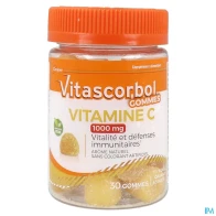 Cooper vitascorbolgommes vitamine c 1000mg x30 | Aesiel