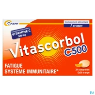 Cooper vitascorbol vitamine c500 comprime a croquer 24 | Aesiel