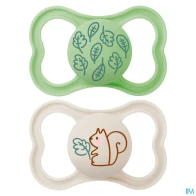 Mam sucette supreme +6m silicone x2 | Aesiel
