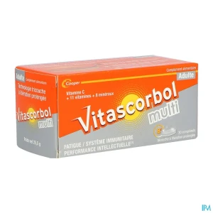 Cooper vitascorbolmulti adulte comprime tricouche 30 | Aesiel