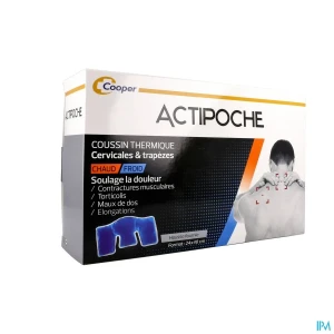 Cooper actipoche gel cervicale trapeze 24cm x 40cm | Aesiel