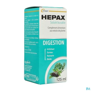 Hepax digestion solution buvable 125ml | Aesiel