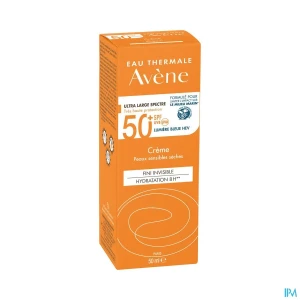 Eau thermale avene solaire crème spf50+ 50ml | Aesiel