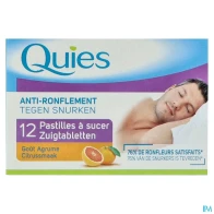 Quies antironflement pastille a sucer agrume 12 | Aesiel