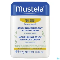Mustela bebe enfant stick nourrissant au cold cream a la cire d abeille bio 9g2 | Aesiel