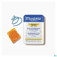 Mustela bebe enfant stick nourrissant au cold cream a la cire d abeille bio 9g2 | Aesiel