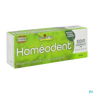 Homeodent soin complet dents et gencives anis pate dentifrice 75ml | Aesiel