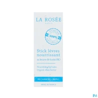La rosee stick levres nourrissant au beurre de karite bio recharge 4g5 | Aesiel