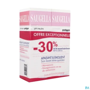 Saugella poligyn hygiene intime 250ml x2 | Aesiel