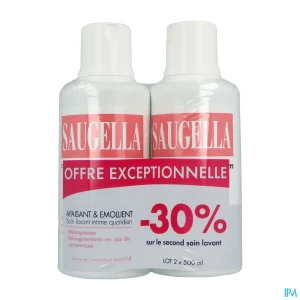 Saugella poligyn hygiene intime 500ml x2 | Aesiel