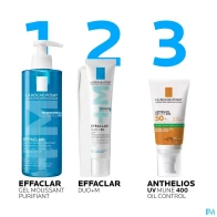 La roche posay effaclar gel moussant purifiant eco recharge 400ml | Aesiel