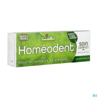 Homeodent soin complet dents et gencives chlorophylle pate dentifrice 75ml | Aesiel