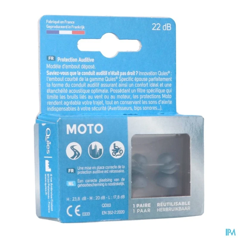 Quies moto protection auditive 2 | Aesiel Quies moto protection auditive 2 | Aesiel