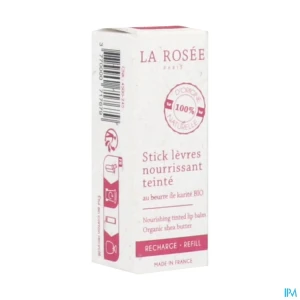 La rosee stick levres nourrissant teinte au beurre de karite bio recharge 4g5 | Aesiel