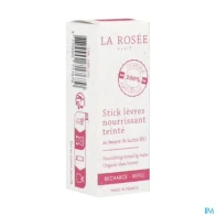 La rosee stick levres nourrissant teinte au beurre de karite bio recharge 4g5 | Aesiel