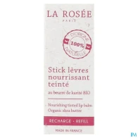 La rosee stick levres nourrissant teinte au beurre de karite bio recharge 4g5 | Aesiel