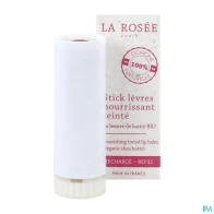 La rosee stick levres nourrissant teinte au beurre de karite bio recharge 4g5 | Aesiel