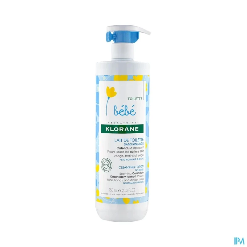 Klorane bebe lait toilette protecteur sans rincage 750ml | Aesiel Klorane bebe lait toilette protecteur sans rincage 750ml | Aesiel