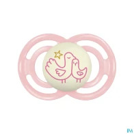 Mam sucette perfect nuit animaux +18m silicone x2 | Aesiel